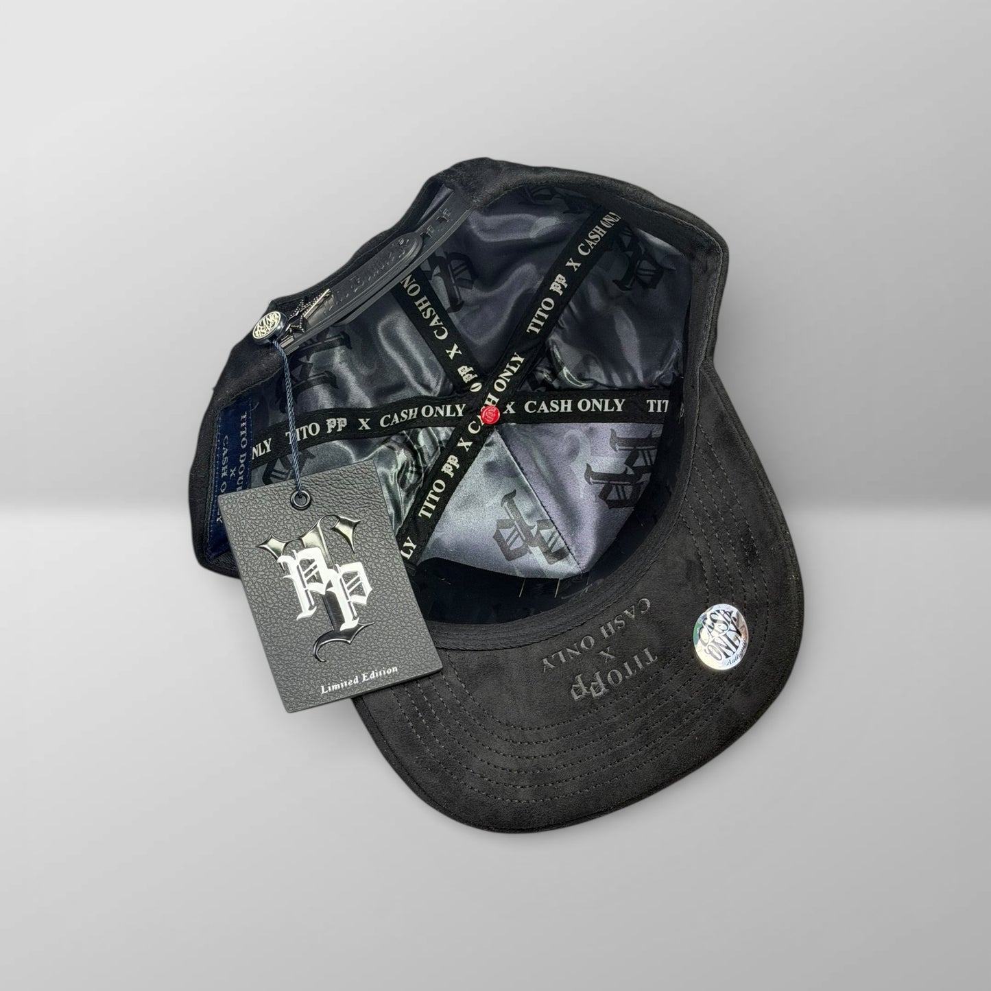 CASH ONLY "TITO PP X CASH ONLY BLACK AND WHITE"